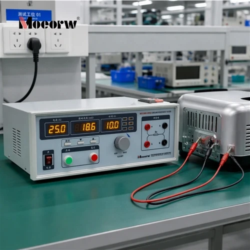 Tester de rezistență la pământ MOEORW-WRJ8 pentru testarea siguranței electrice industriale